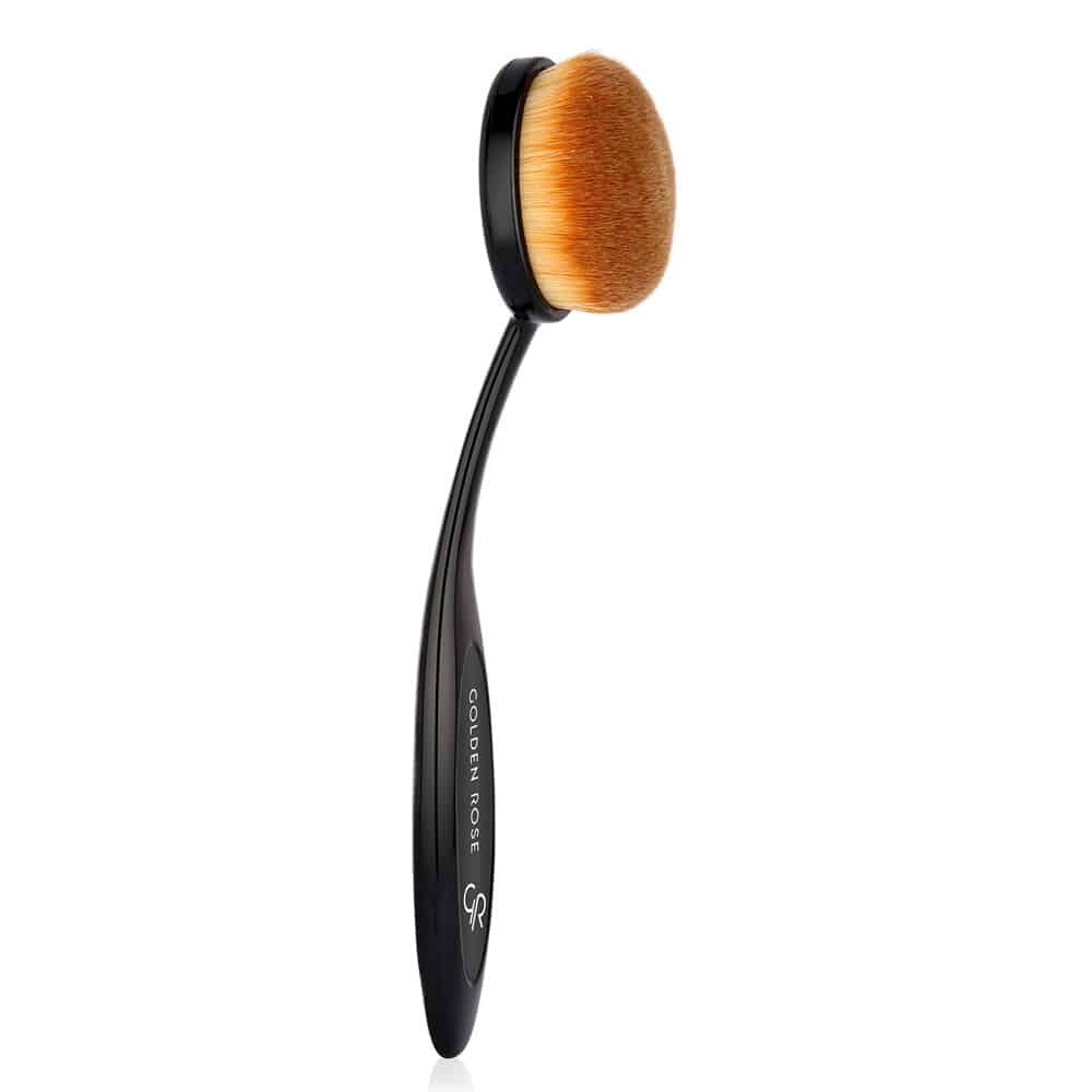Golden Rose Oval Powder & Bronzer Brush Makeup Brush