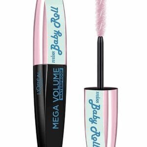 Mascara Mega Roll Baby Miss Waterproof 01 Black – Image 1