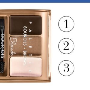 Brow Palette Sourcils - 01 Blonde – Image 4