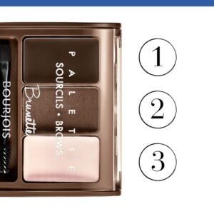 Brow Palette Sourcils - 02 Brunette – Image 4