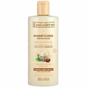 Evoluderm Shampooing R?parateur D?lice de Karit? 400ml – Image 1