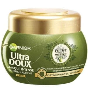 Garnier Ultra Doux Masque capillaire Nutrition Extr?me Olive Mythique 300ml – Image 1