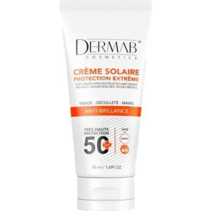 crème solaire anti-brillance spf50