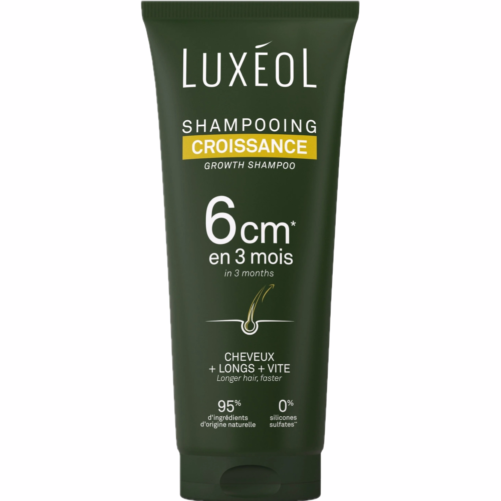 Luxéol Croissance 6cm En 3 Mois Shampoo