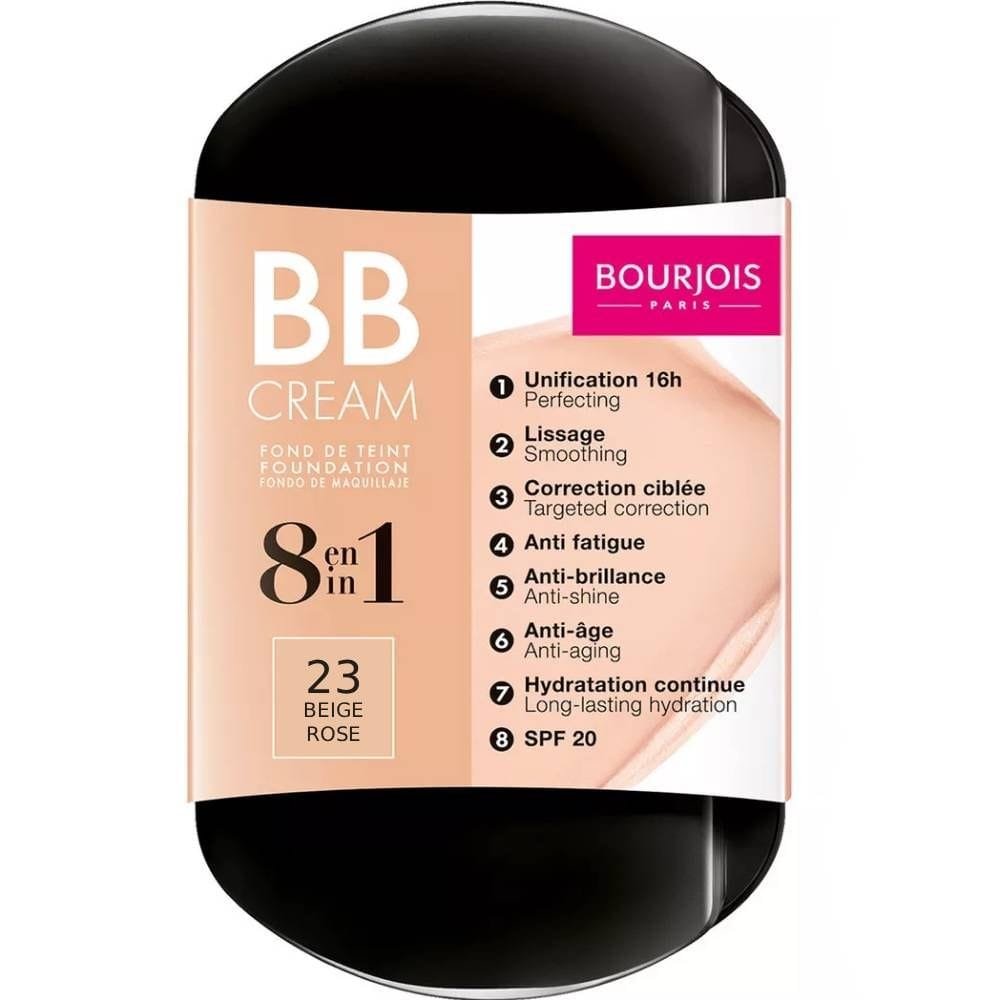  BEAUTÉNIUM BOURJOIS FOND DE TEINT BB CREME 8EN1 23 BEIGE ROSE
