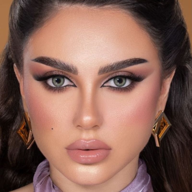  BEAUTÉNIUM DAHAB Lentilles de contact colorées SABRIN GRAY GREEN 5