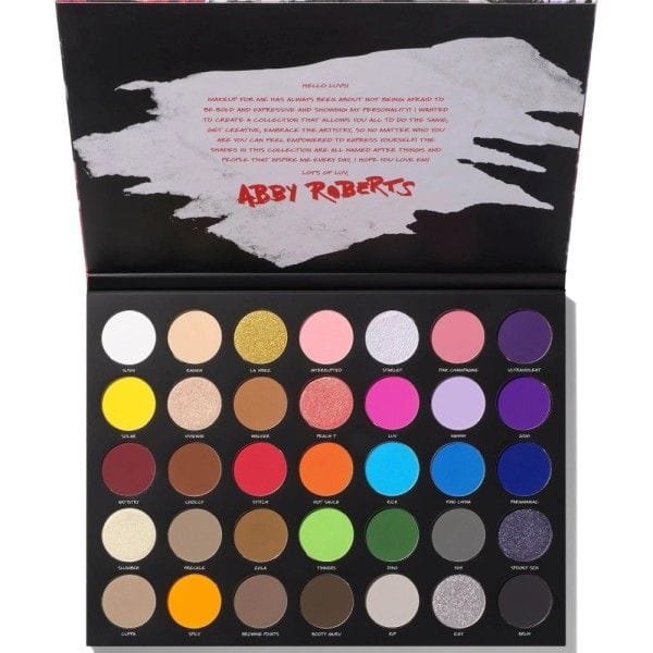 Morphe Palette Yeux Abby Roberts