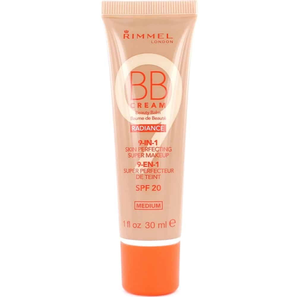  BEAUTÉNIUM RIMMEL LONDON BB CREME RADIANCE 9EN1 SPF20 MEDIUM