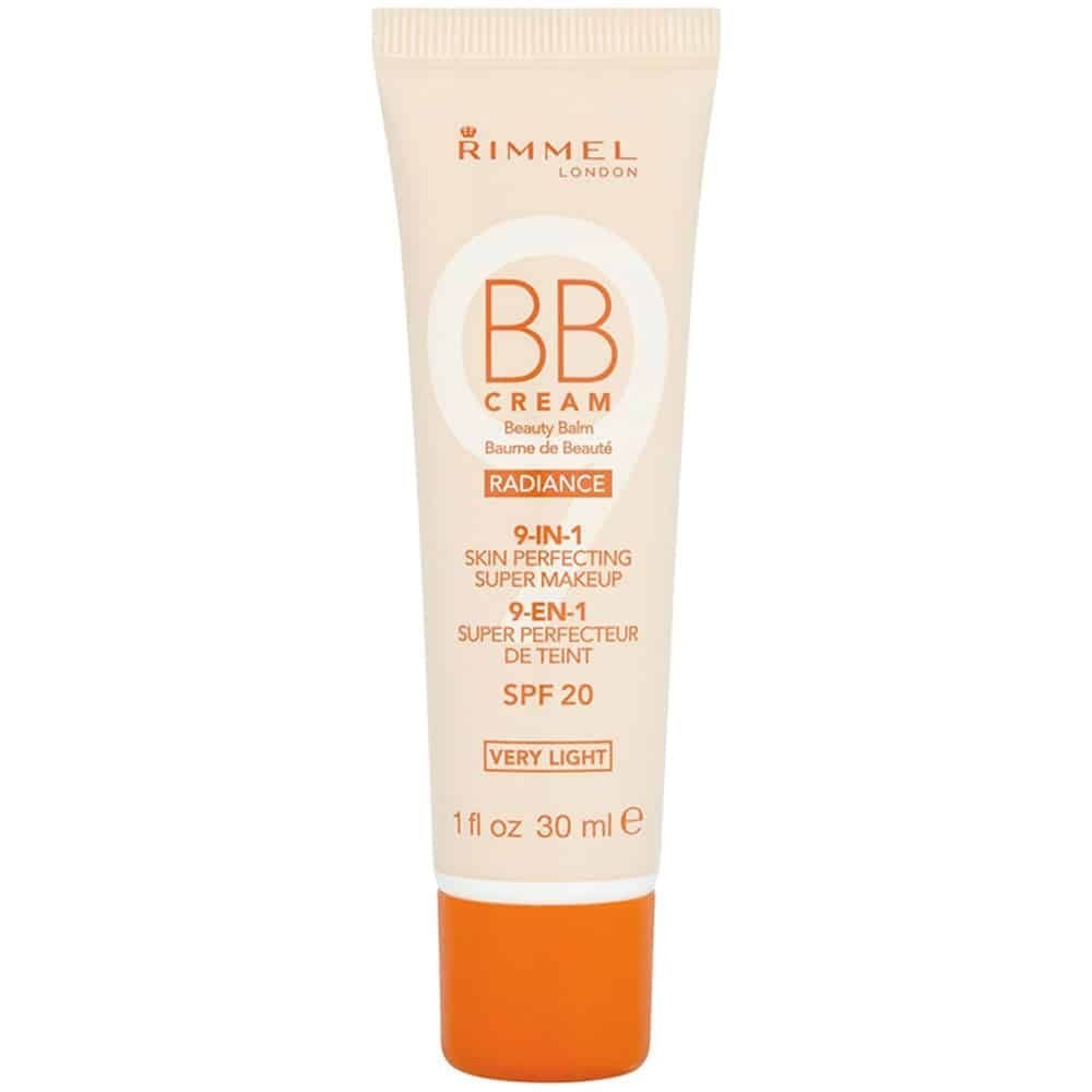  BEAUTÉNIUM RIMMEL LONDON BB CREME RADIANCE 9EN1 SPF20 VERY LIGHT