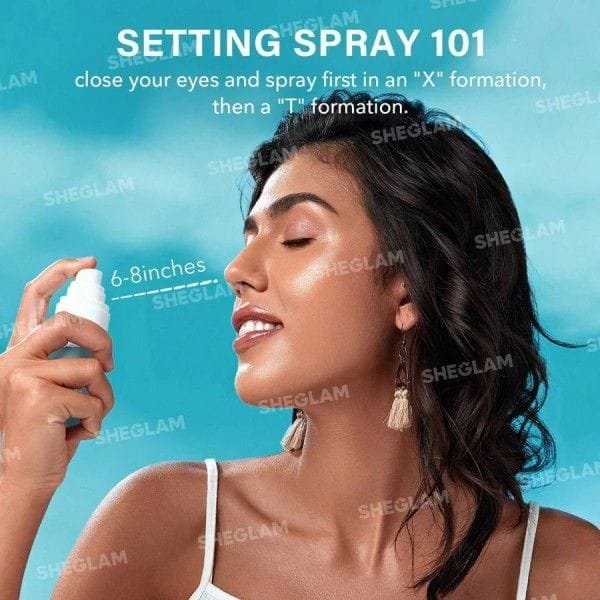  BEAUTÉNIUM SHEGLAM FIXATEUR DE MAQUILLAGE PRESS REFRESH SETTING SPRAY