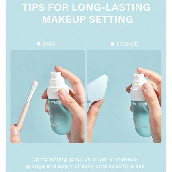  BEAUTÉNIUM SHEGLAM FIXATEUR DE MAQUILLAGE PRESS REFRESH SETTING SPRAY