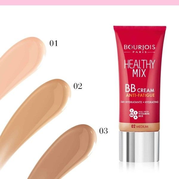 bourjois bb crème healthy mix anti-fatigue – BEAUTÉNIUM BEAUTÉNIUM Bourjois BB Crème Healthy Mix Anti Fatigue