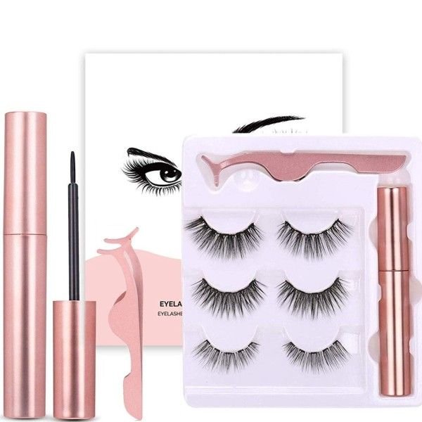 cils et eye-liner magnétiques - KIT 3 paires