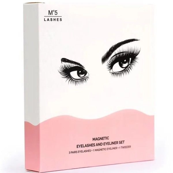  BEAUTÉNIUM cils et eye liner magnétiques   KIT 3 paires
