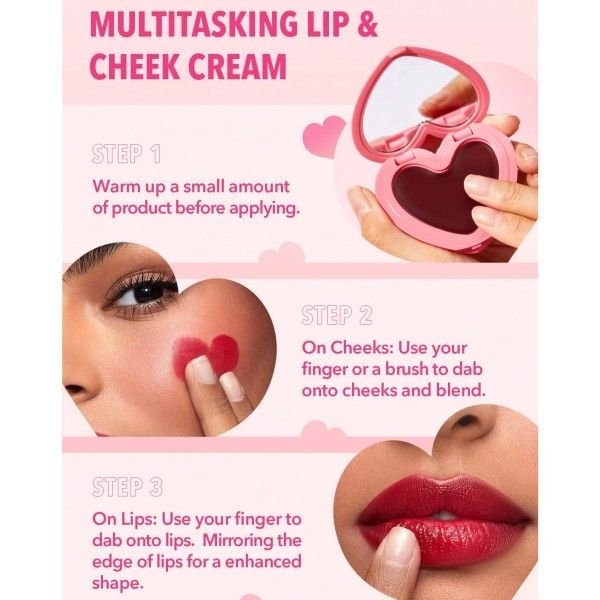 fard à joues crème playing cupid – BEAUTÉNIUM BEAUTÉNIUM Fard à Joues Crème Playing Cupid