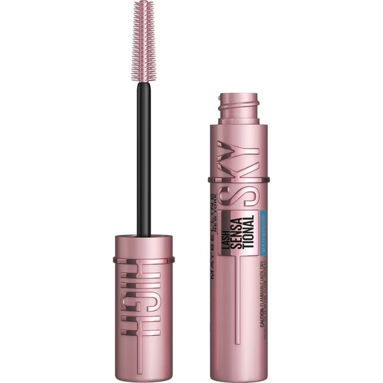  BEAUTÉNIUM Maybelline mascara Waterproof Lash Sensational Sky High TRES NOIR