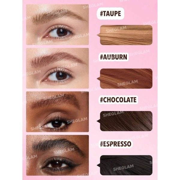  BEAUTÉNIUM Pinceau et Maquillage pour Sourcil Brow Fection