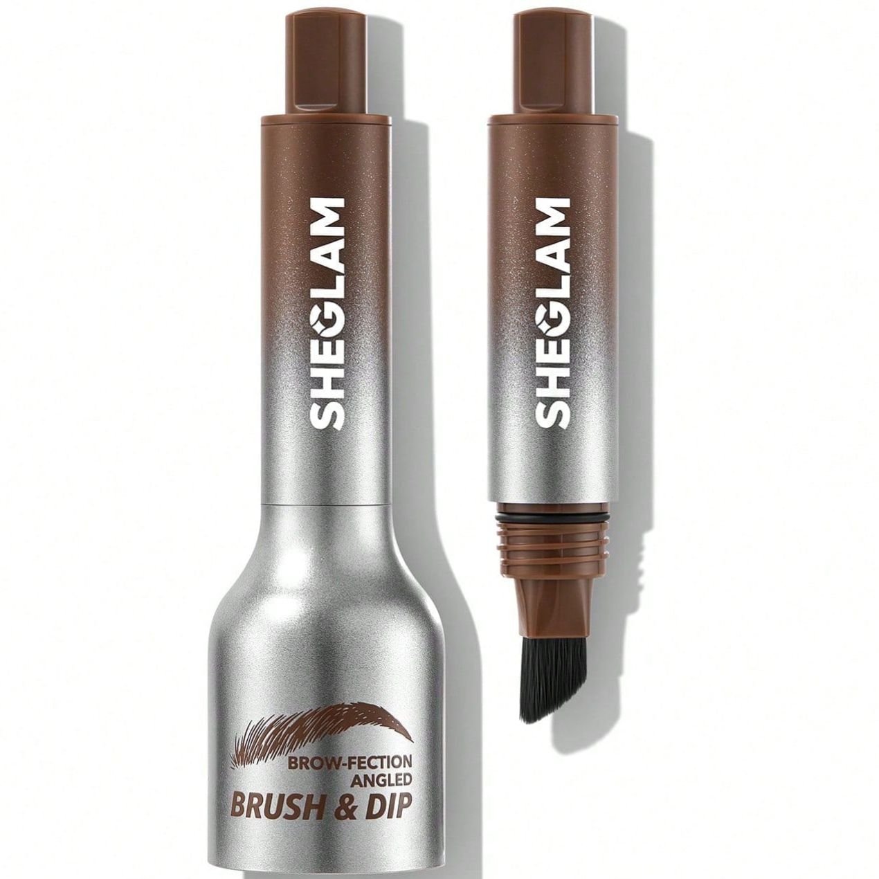  BEAUTÉNIUM Pinceau et Maquillage pour Sourcil Brow Fection AUBURNE