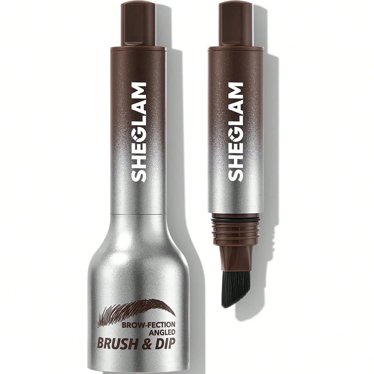 Pinceau et Maquillage pour Sourcil Brow-Fection CHOCOLAT