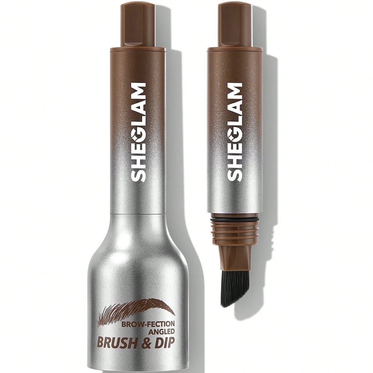  BEAUTÉNIUM Pinceau et Maquillage pour Sourcil Brow Fection TAUPE