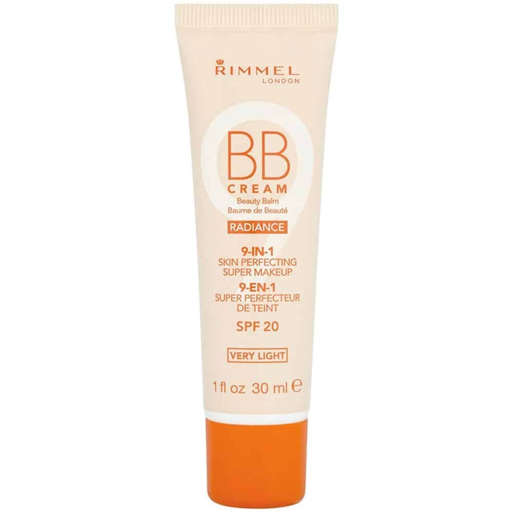 BEAUTÉNIUM RIMMEL LONDON BB CREME RADIANCE 9EN1 SPF20 VERY LIGHT