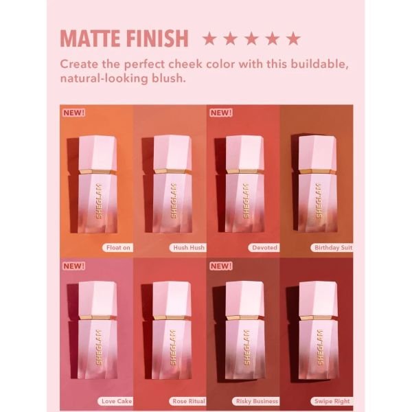 sheglam fard à joues liquide color bloom – BEAUTÉNIUM BEAUTÉNIUM Sheglam Fard à Joues Liquide Color Bloom