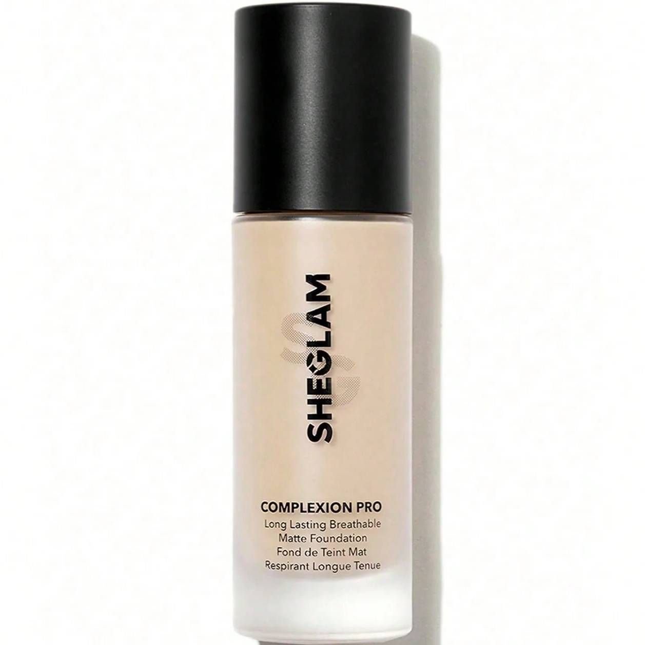  BEAUTÉNIUM SHEGLAM FOND DE TEINT MAT RESPIRANT LONGUE DURÉE PORCELAIN