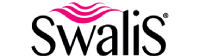 BEAUTÉNIUM Brand logo featuring three pink wavy lines on a black background suggesting a dynamic flowing identity